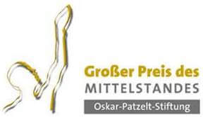 Großer Preis des Mittelstandes von der Oskar Patzelt Stiftung für den Aktuell Lohnsteuerhilfeverein e.V.