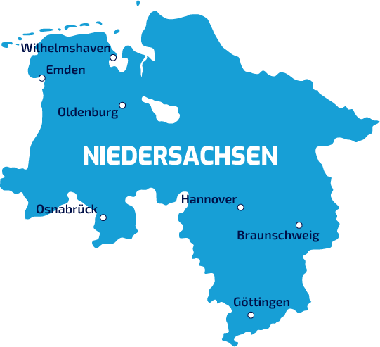 Lohnsteuerhilfe Niedersachsen | Beratungsstellen in Niedersachsen