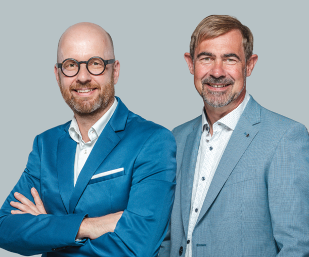 Vorstände Ulrich Danner und Christian Staller