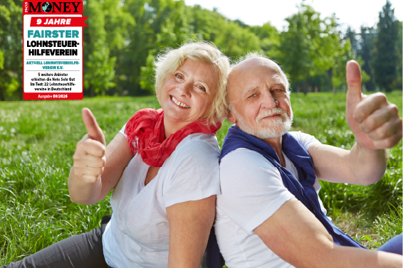 Titelbild Rentner Focus 2026 Steuererklärung für Rentner:innen beim Focus Money Testsieger 2026 | Aktuell Lohnsteuerhilfeverein e.V.